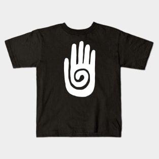 Hopi Hand Navajo - Native American Symbol Kids T-Shirt